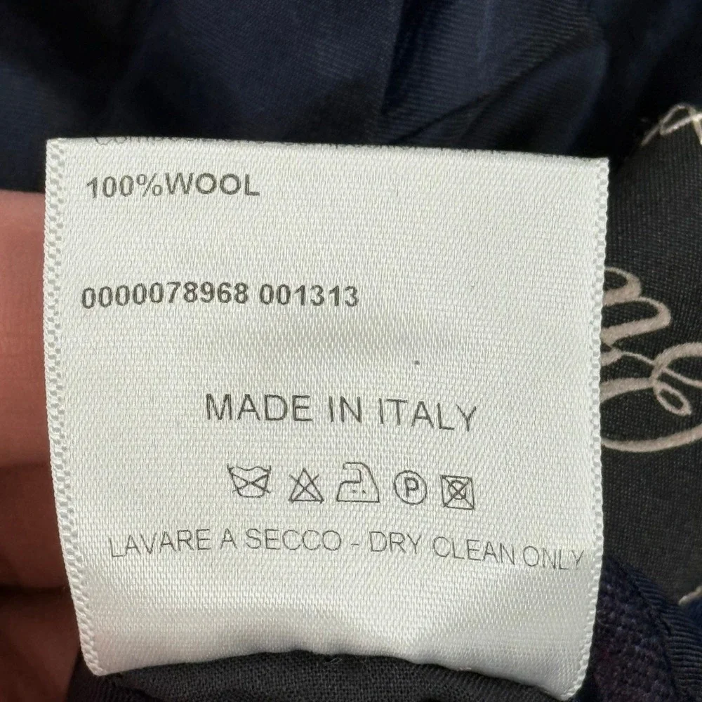 Brioni Colosseo Flannel Wool Sport Coat Men 42R Purple Plaid Blazer Jacket Italy